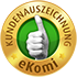 eKomi Gold-Siegel – Kundenauszeichnung